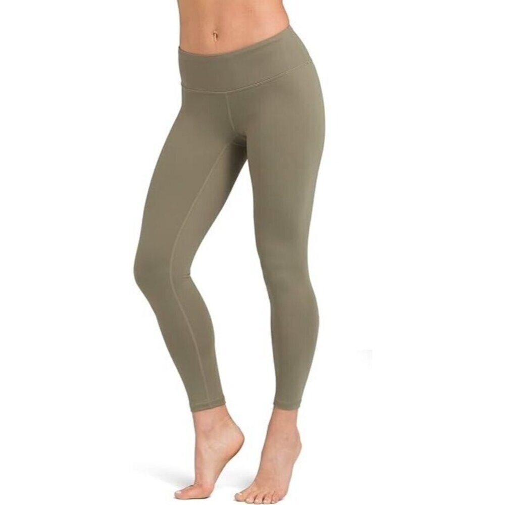 prAna - Women's Pillar 7/8 Leggings Rye Green Solid Pants Active Yoga NWT XS